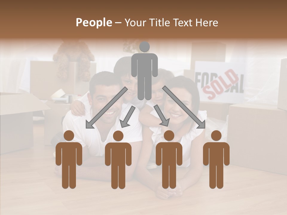 Hand Closeup Senior PowerPoint Template