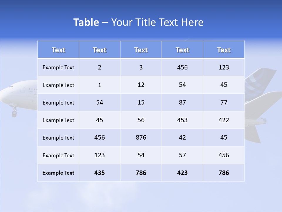 White  Two PowerPoint Template