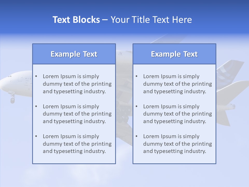 White  Two PowerPoint Template