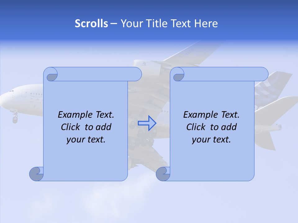 White  Two PowerPoint Template