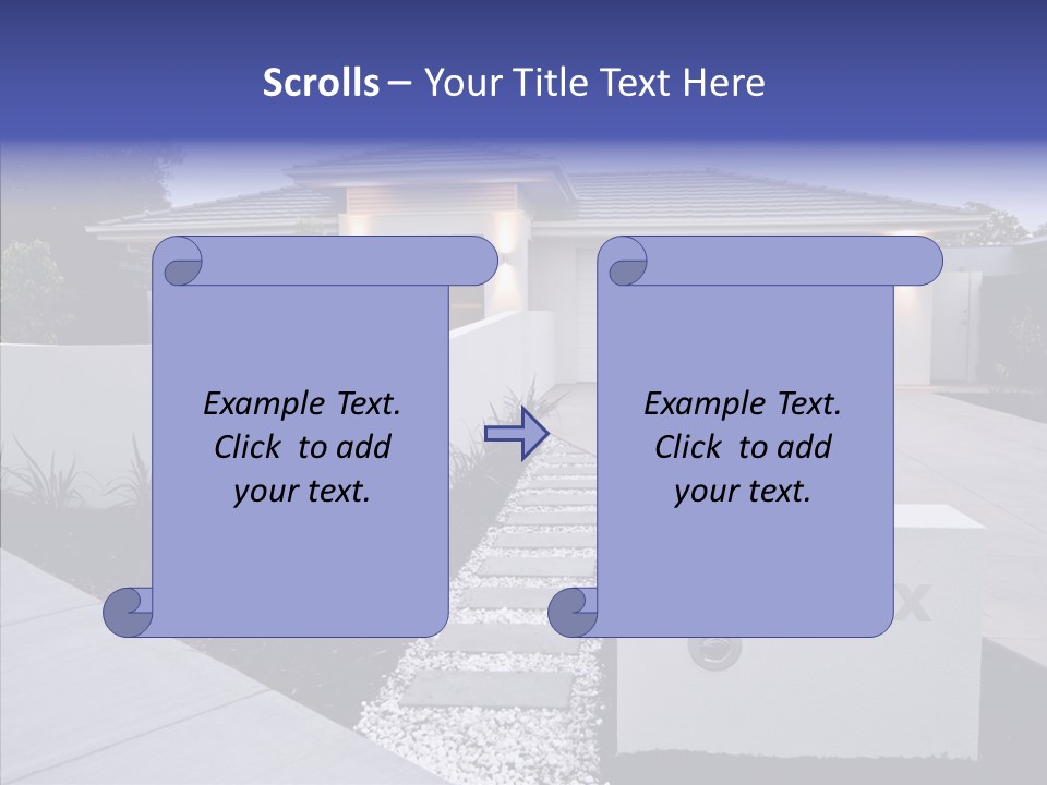 Assistance Female White Background PowerPoint Template