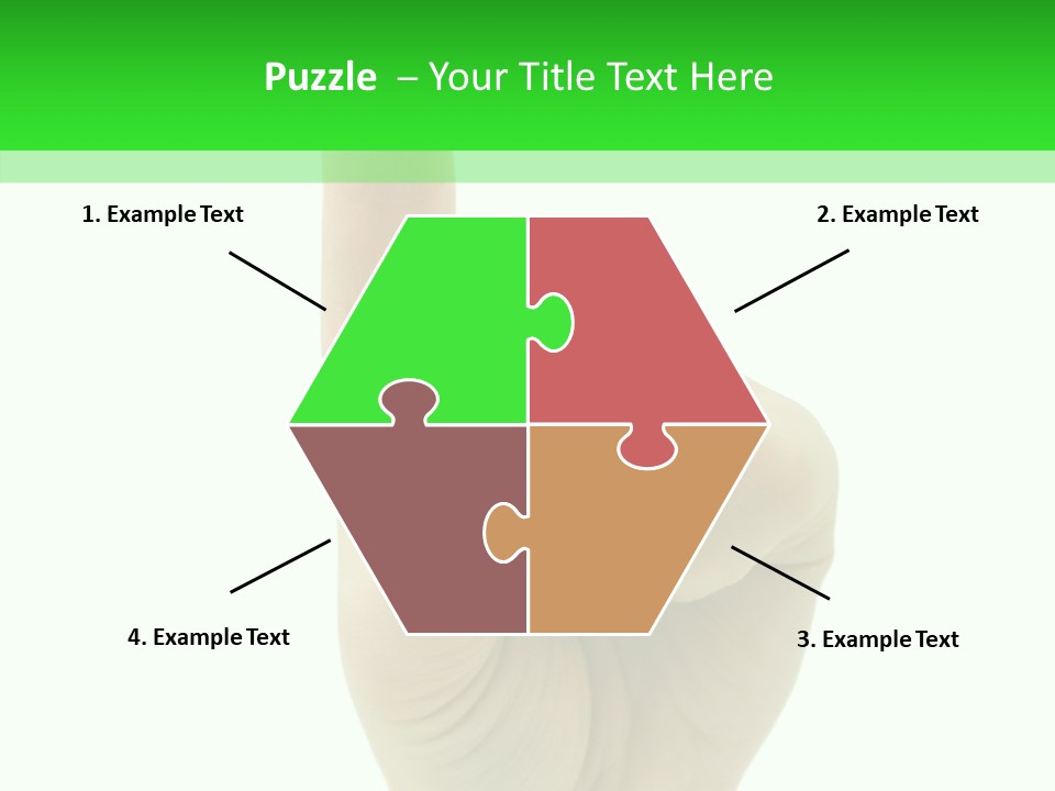 Background Help Close Up PowerPoint Template