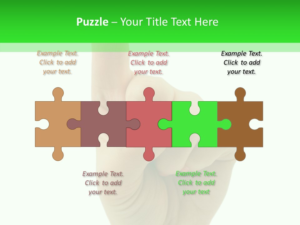 Background Help Close Up PowerPoint Template