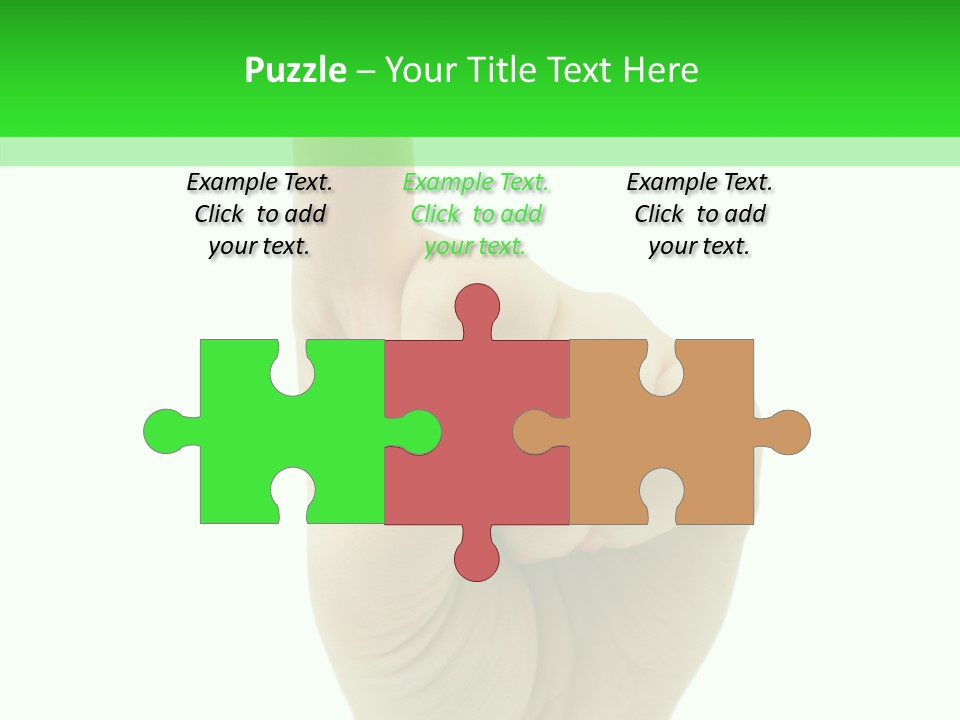 Background Help Close Up PowerPoint Template