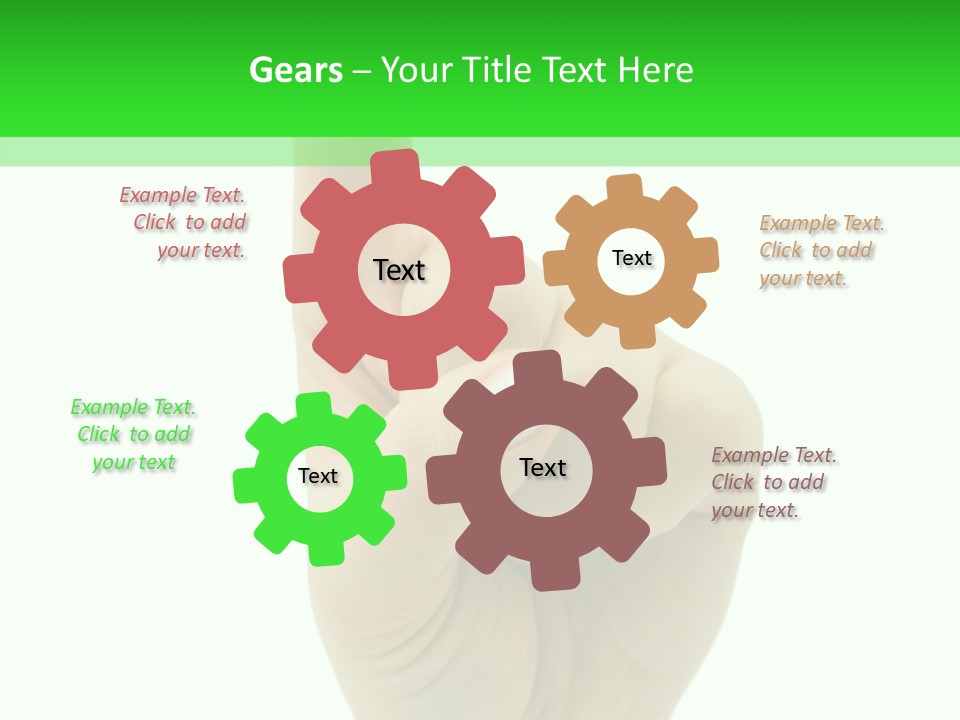Background Help Close Up PowerPoint Template