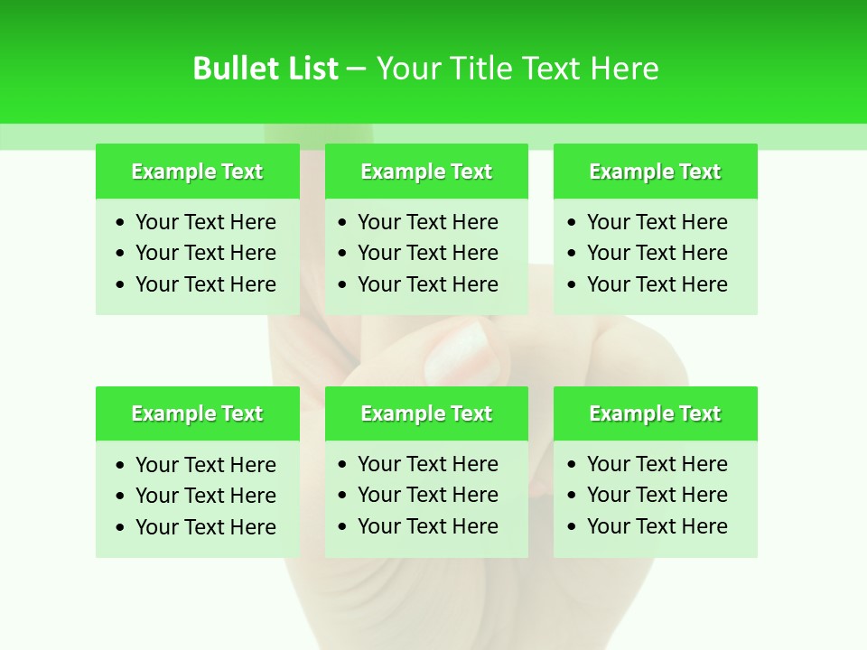 Background Help Close Up PowerPoint Template