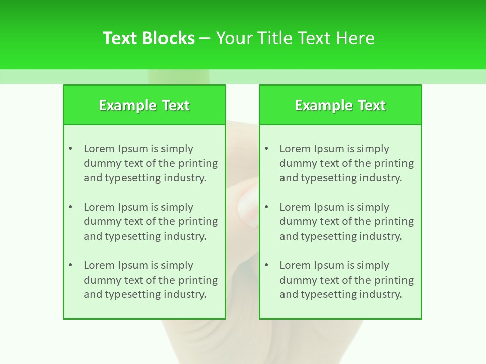 Background Help Close Up PowerPoint Template