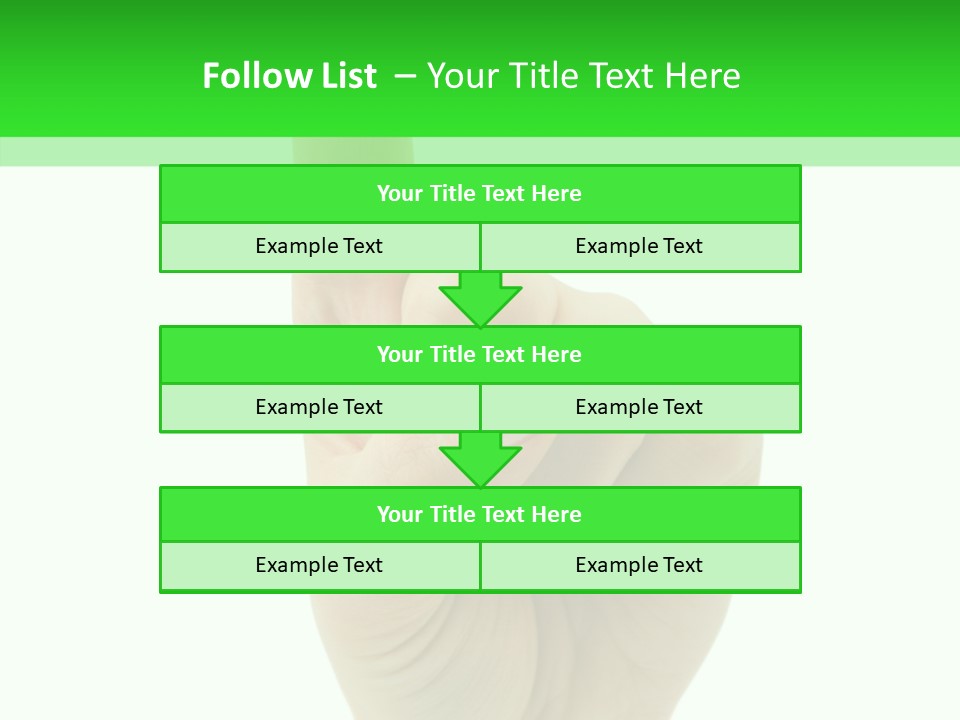 Background Help Close Up PowerPoint Template
