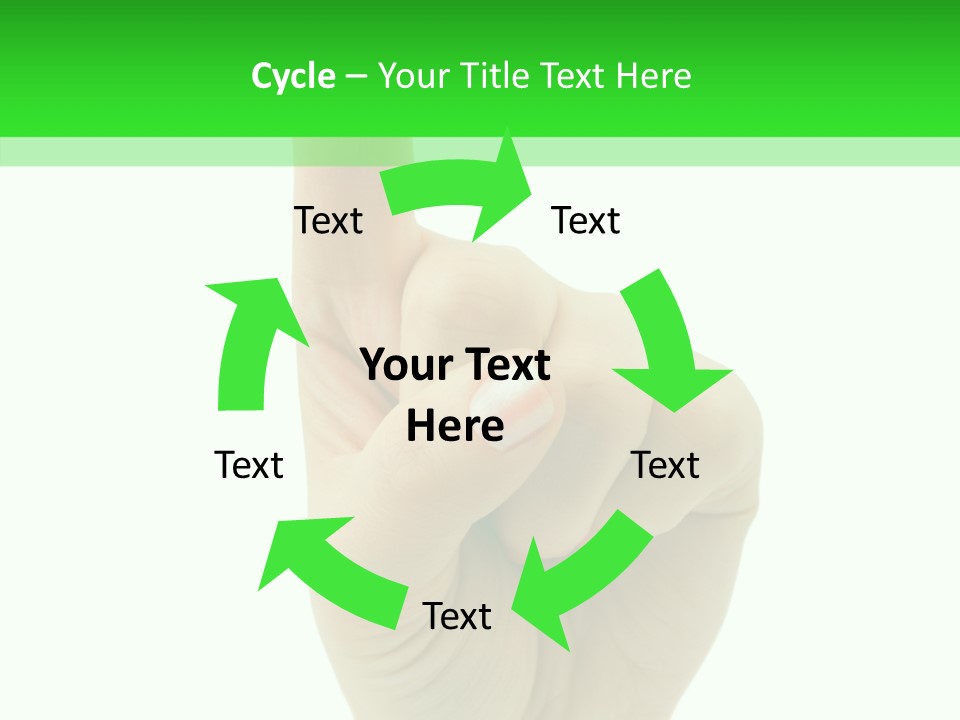 Background Help Close Up PowerPoint Template