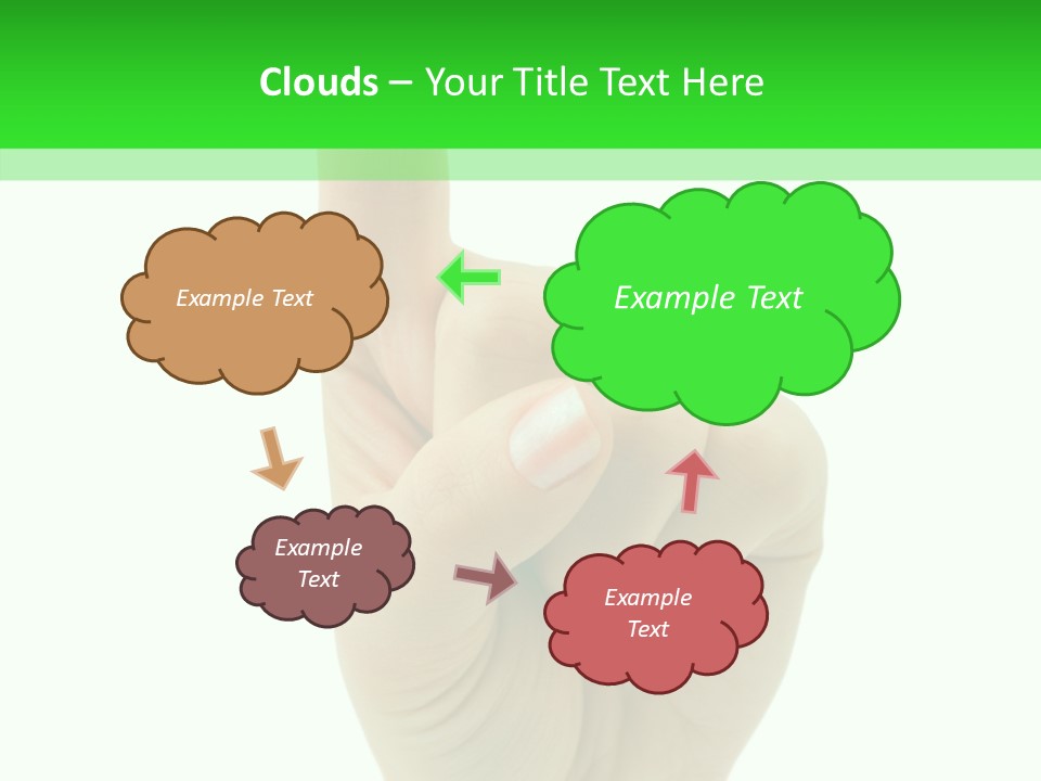 Background Help Close Up PowerPoint Template