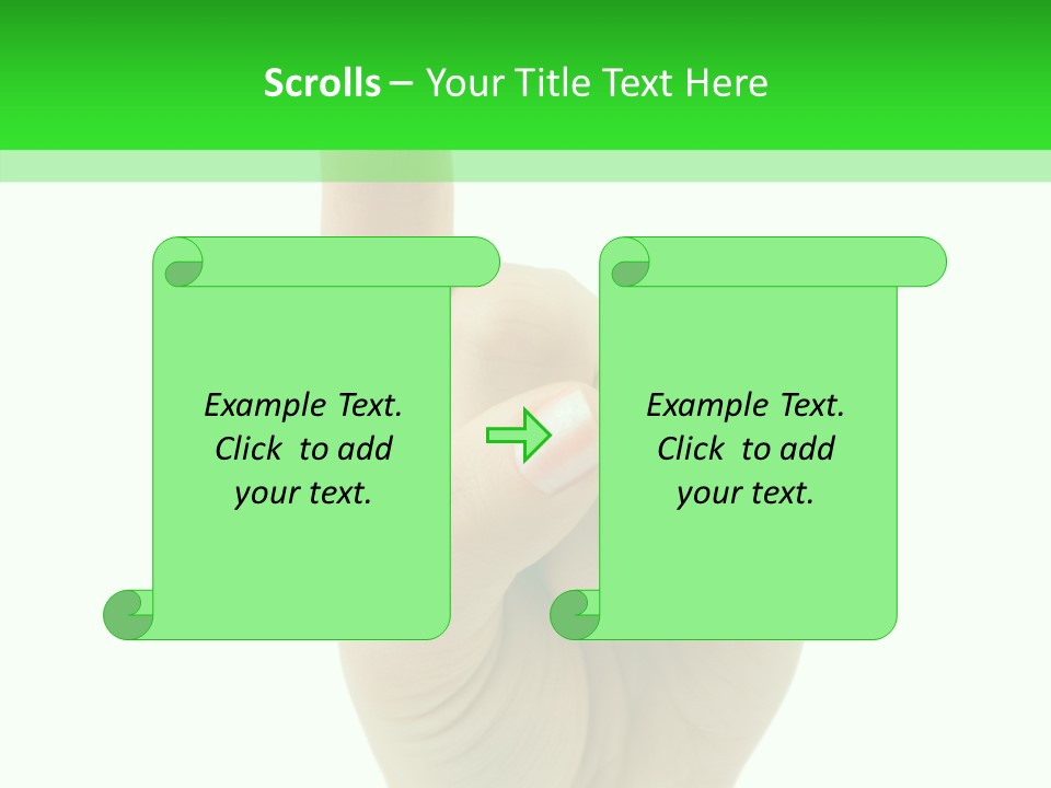 Background Help Close Up PowerPoint Template