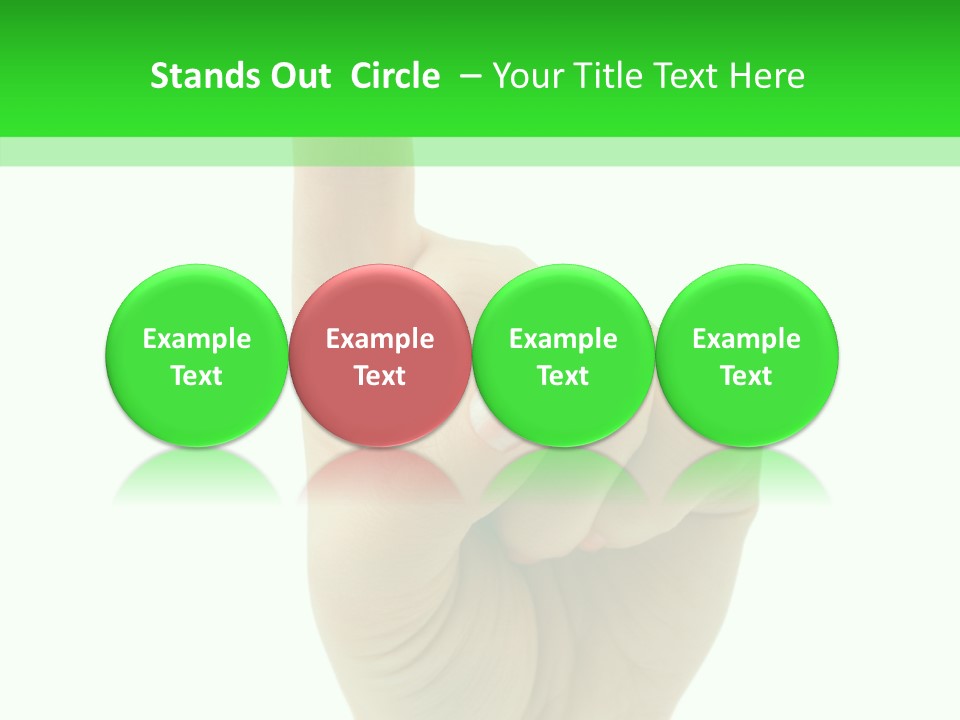 Background Help Close Up PowerPoint Template