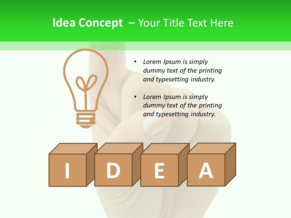 Background Help Close Up PowerPoint Template