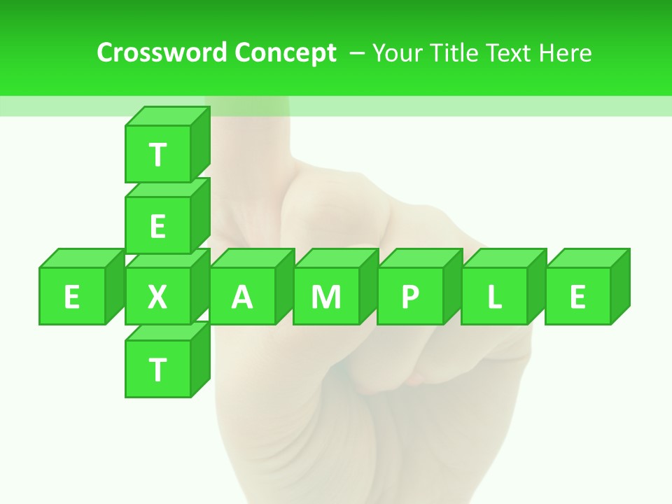 Background Help Close Up PowerPoint Template