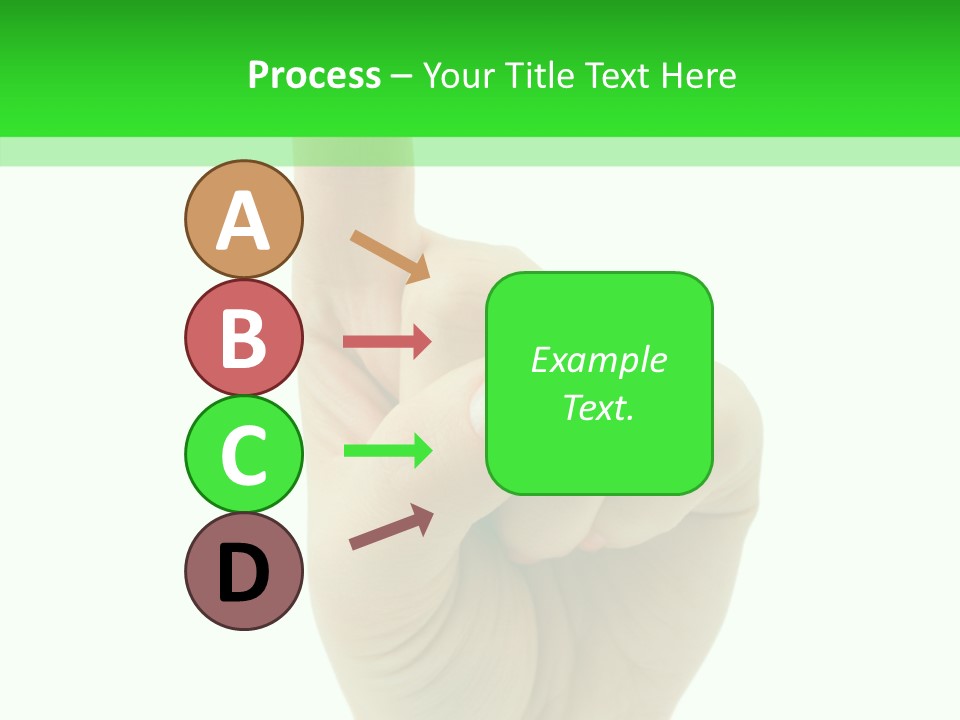 Background Help Close Up PowerPoint Template
