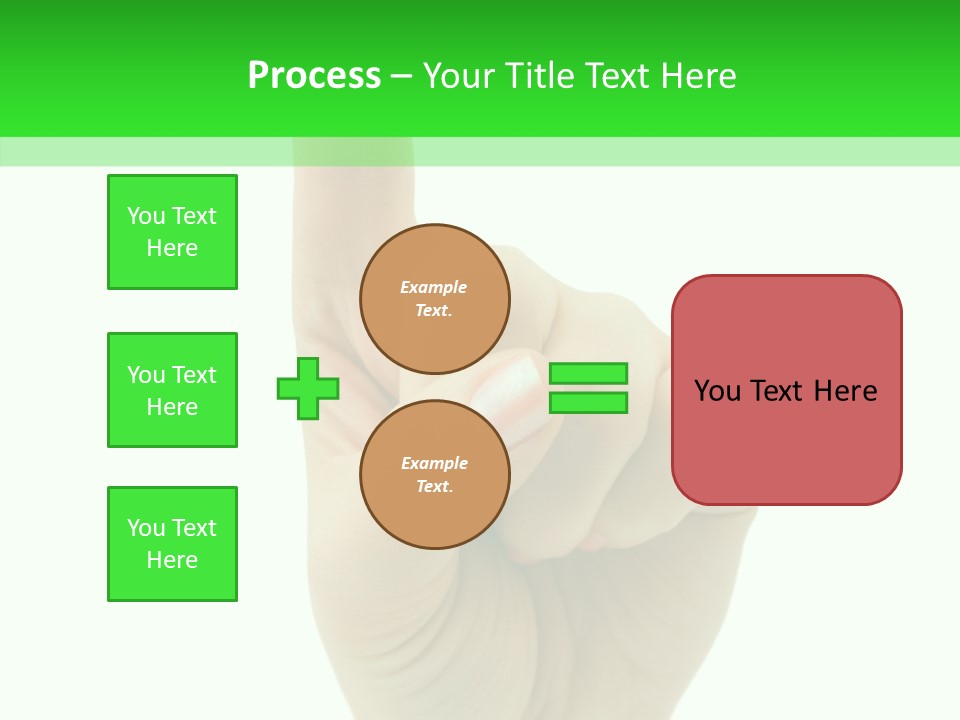 Background Help Close Up PowerPoint Template