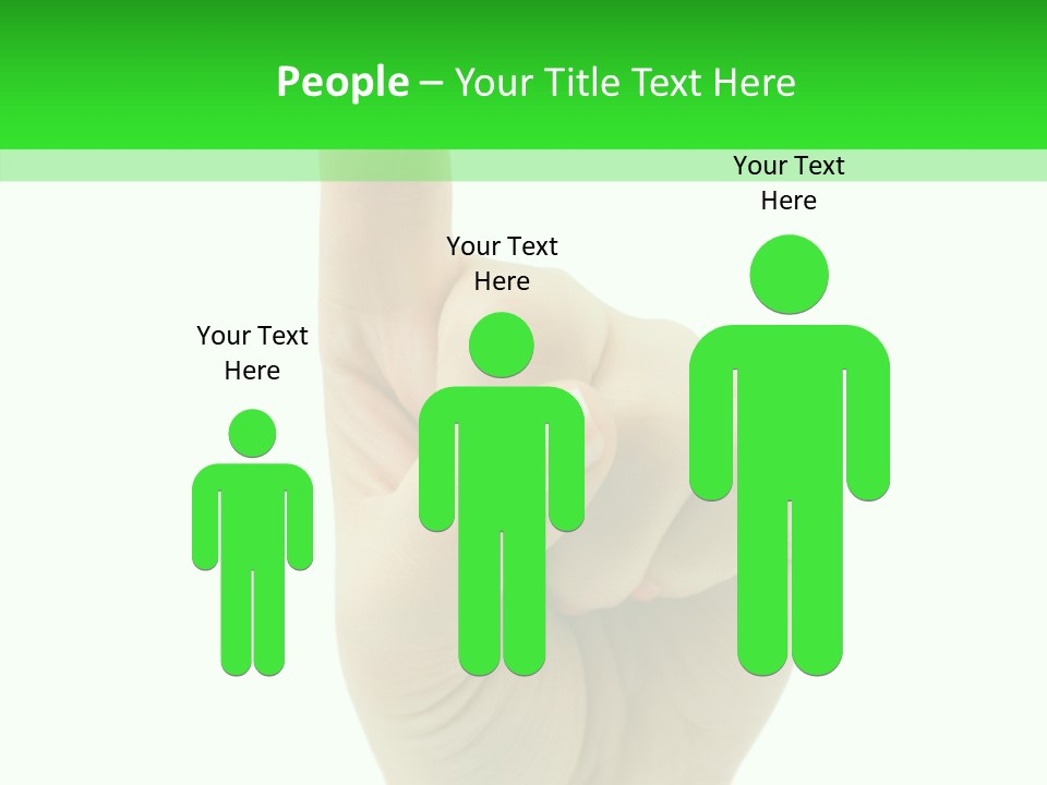 Background Help Close Up PowerPoint Template