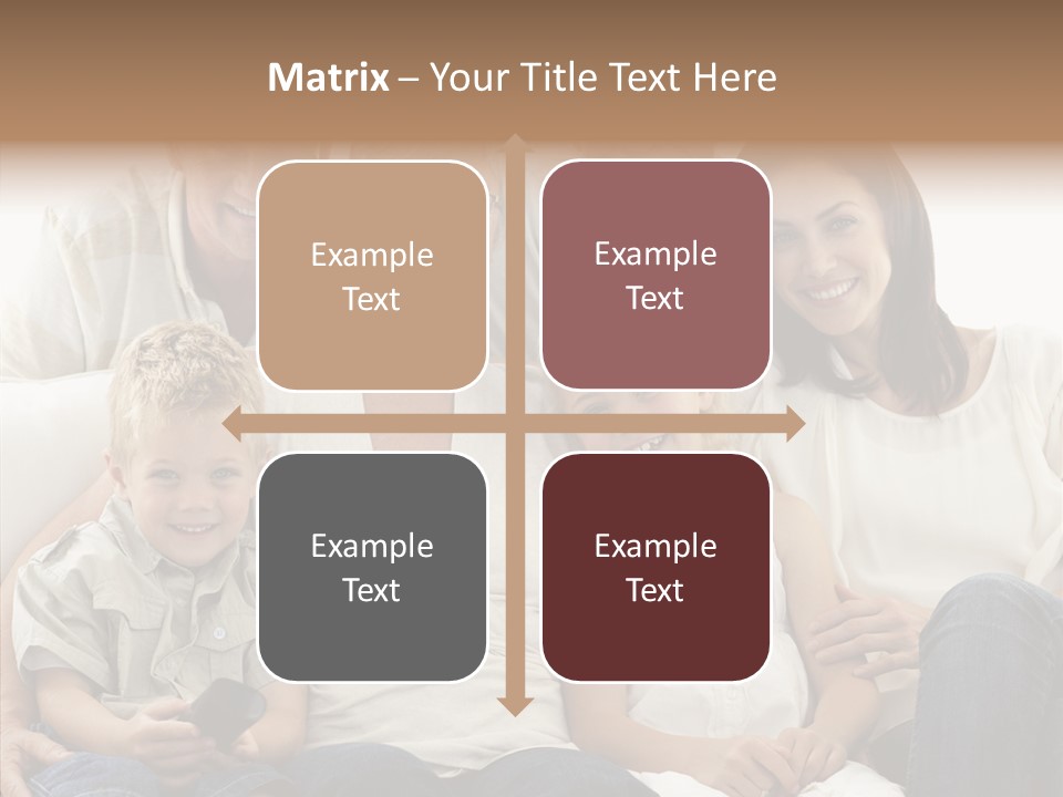 Caregiver Holding Hands Assist PowerPoint Template