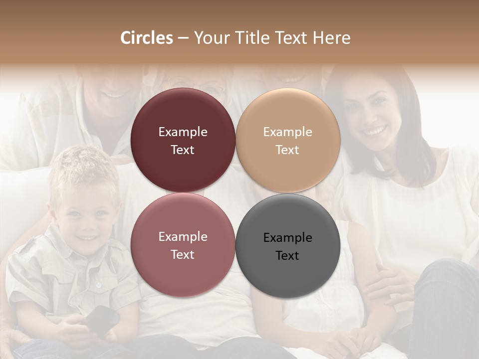 Caregiver Holding Hands Assist PowerPoint Template