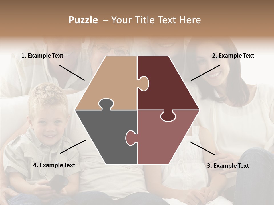 Caregiver Holding Hands Assist PowerPoint Template