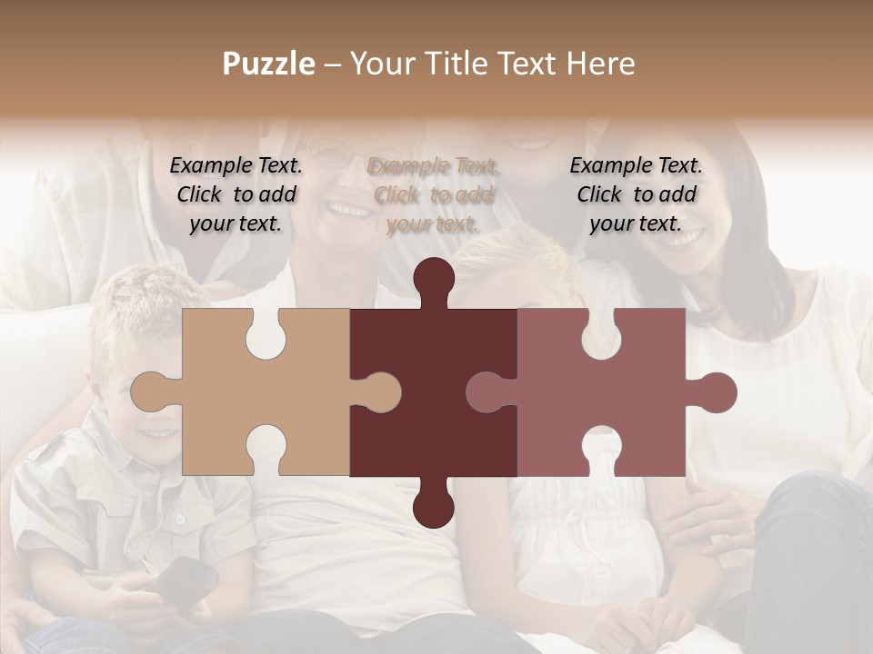 Caregiver Holding Hands Assist PowerPoint Template