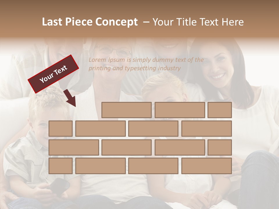 Caregiver Holding Hands Assist PowerPoint Template