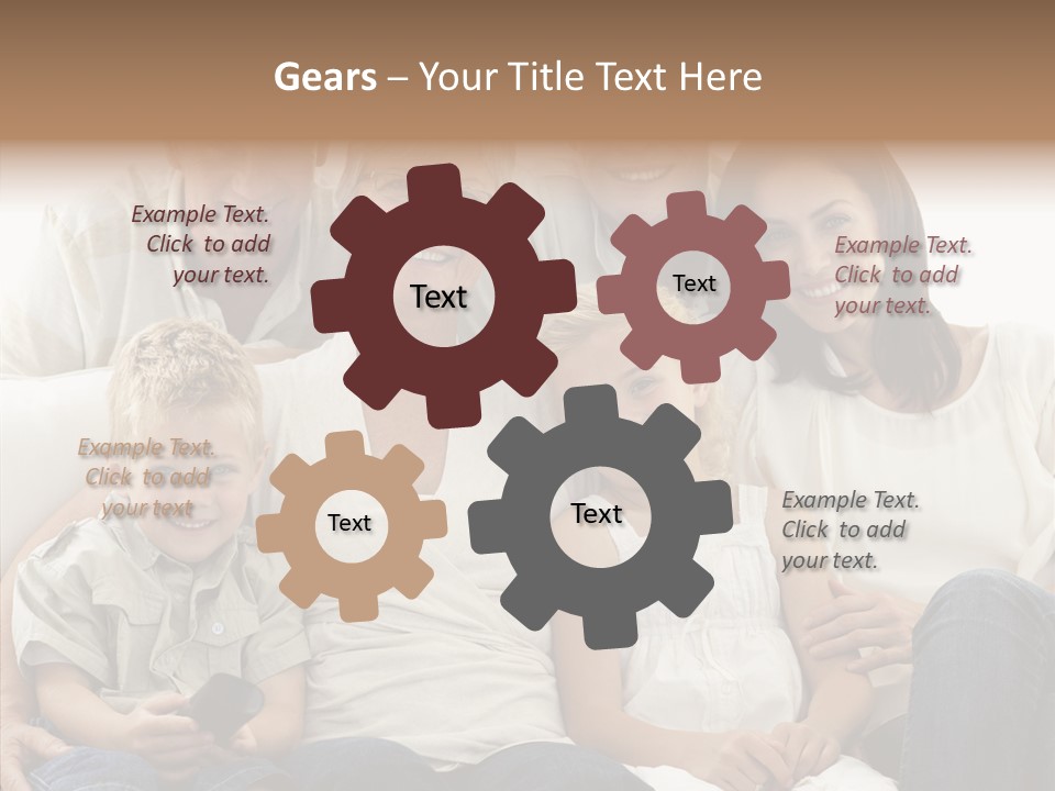 Caregiver Holding Hands Assist PowerPoint Template