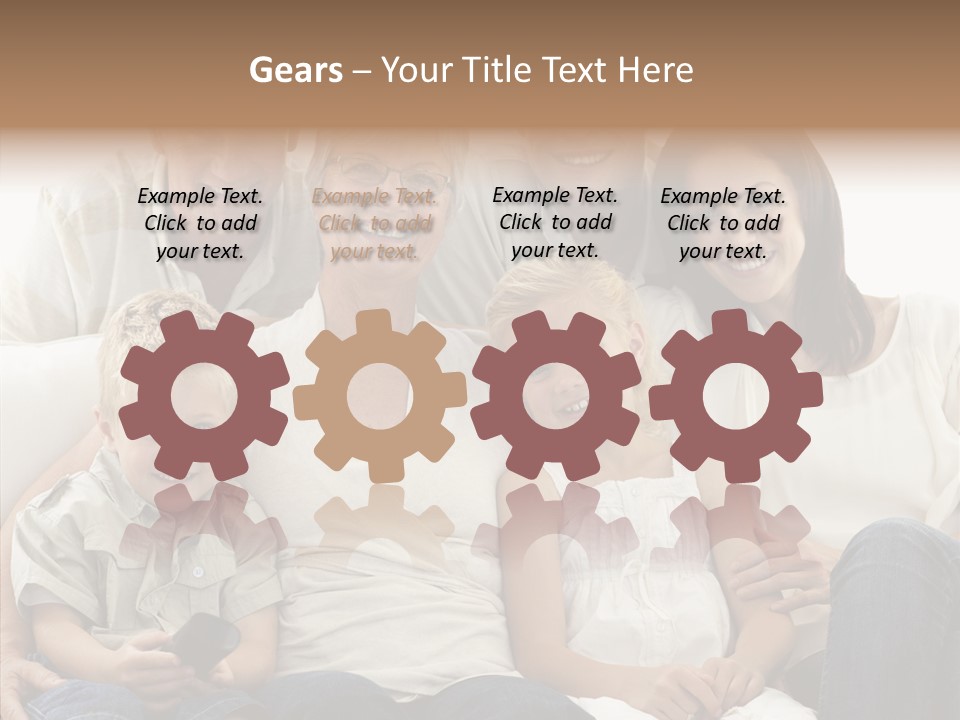 Caregiver Holding Hands Assist PowerPoint Template