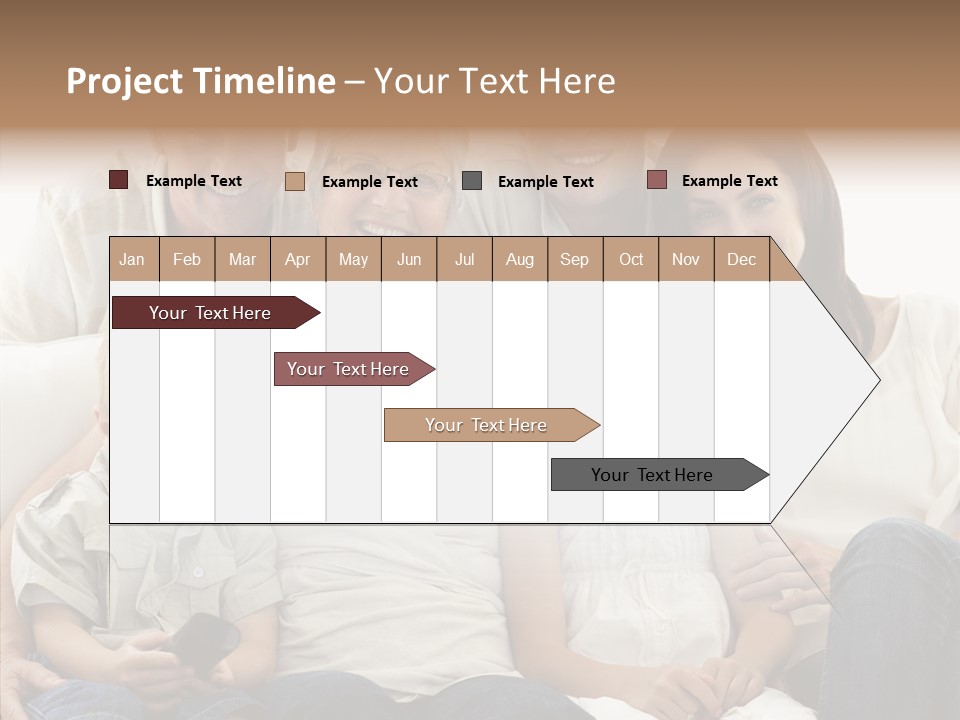Caregiver Holding Hands Assist PowerPoint Template