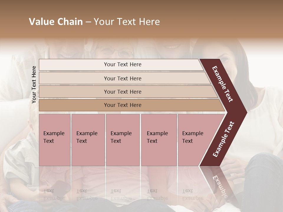 Caregiver Holding Hands Assist PowerPoint Template