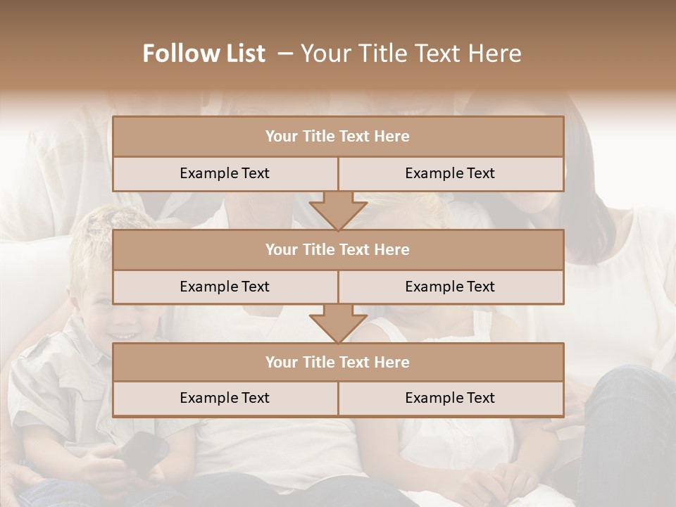 Caregiver Holding Hands Assist PowerPoint Template