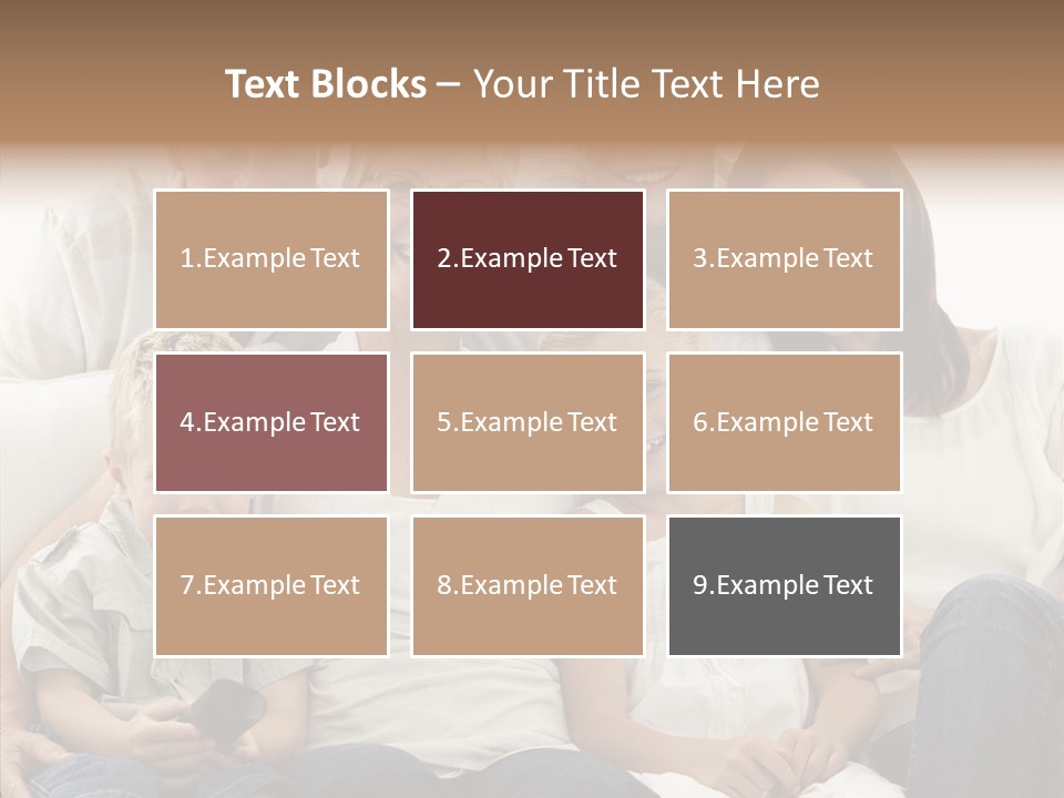 Caregiver Holding Hands Assist PowerPoint Template
