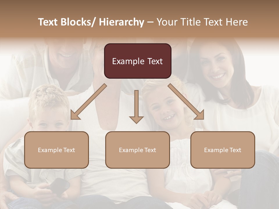 Caregiver Holding Hands Assist PowerPoint Template