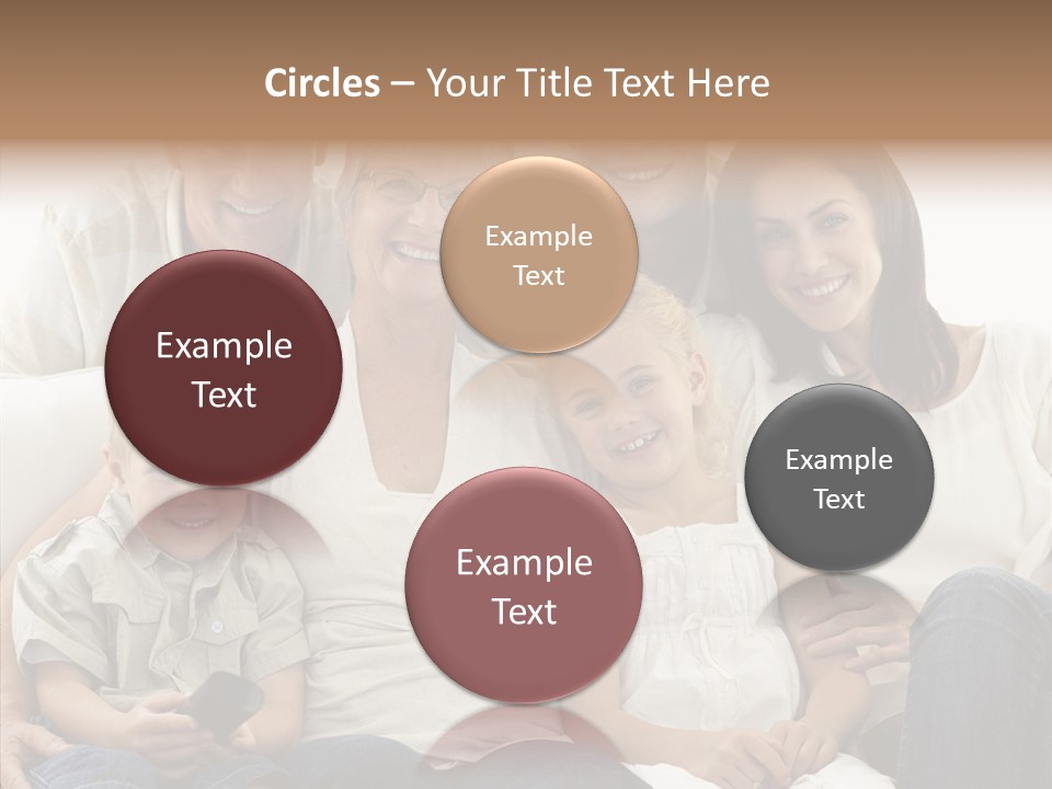 Caregiver Holding Hands Assist PowerPoint Template