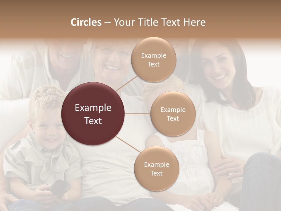 Caregiver Holding Hands Assist PowerPoint Template