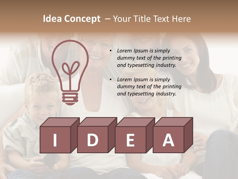 Caregiver Holding Hands Assist PowerPoint Template