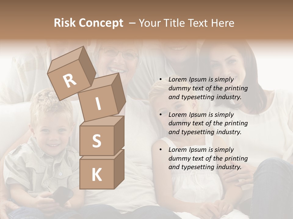 Caregiver Holding Hands Assist PowerPoint Template