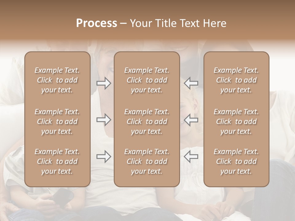 Caregiver Holding Hands Assist PowerPoint Template