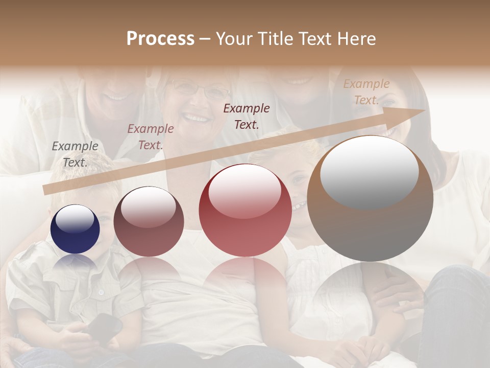 Caregiver Holding Hands Assist PowerPoint Template