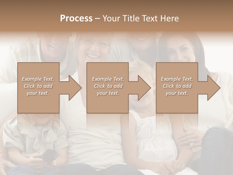 Caregiver Holding Hands Assist PowerPoint Template