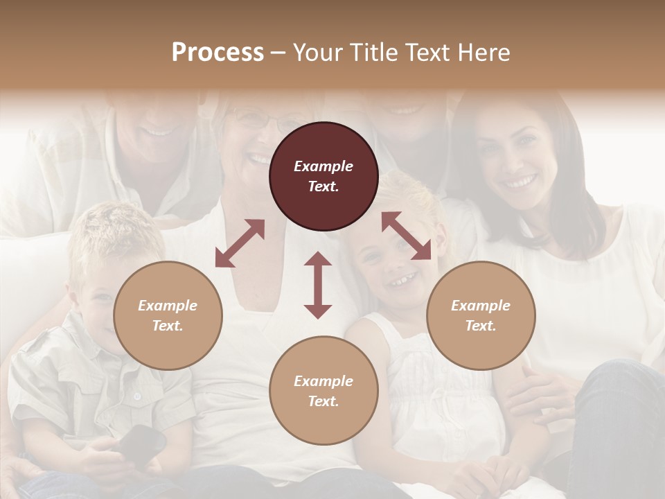 Caregiver Holding Hands Assist PowerPoint Template