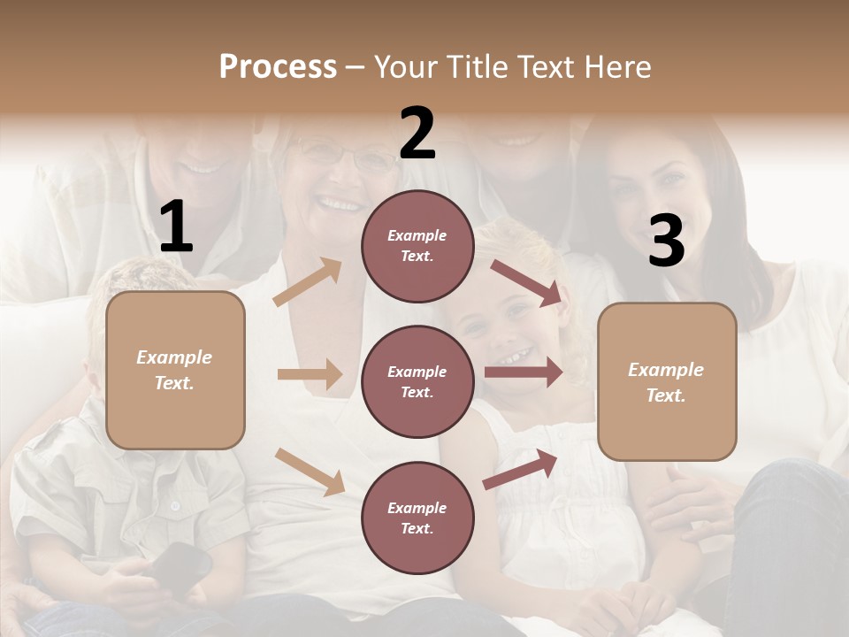 Caregiver Holding Hands Assist PowerPoint Template