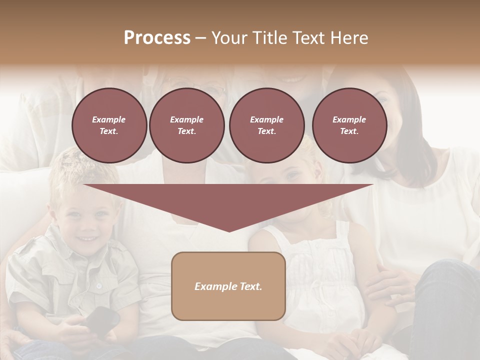 Caregiver Holding Hands Assist PowerPoint Template