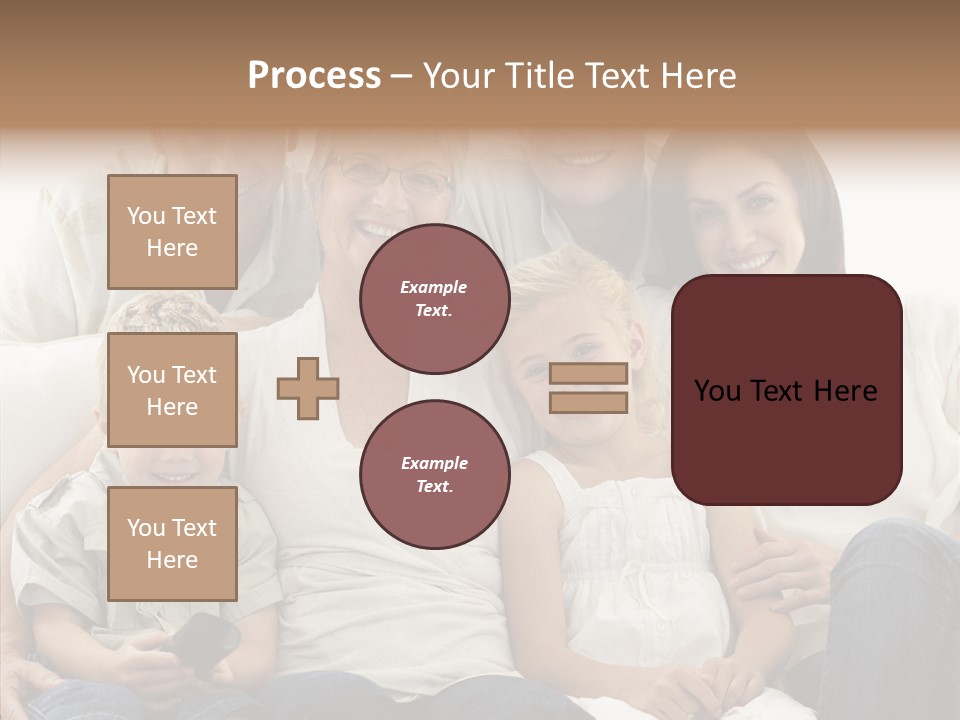 Caregiver Holding Hands Assist PowerPoint Template