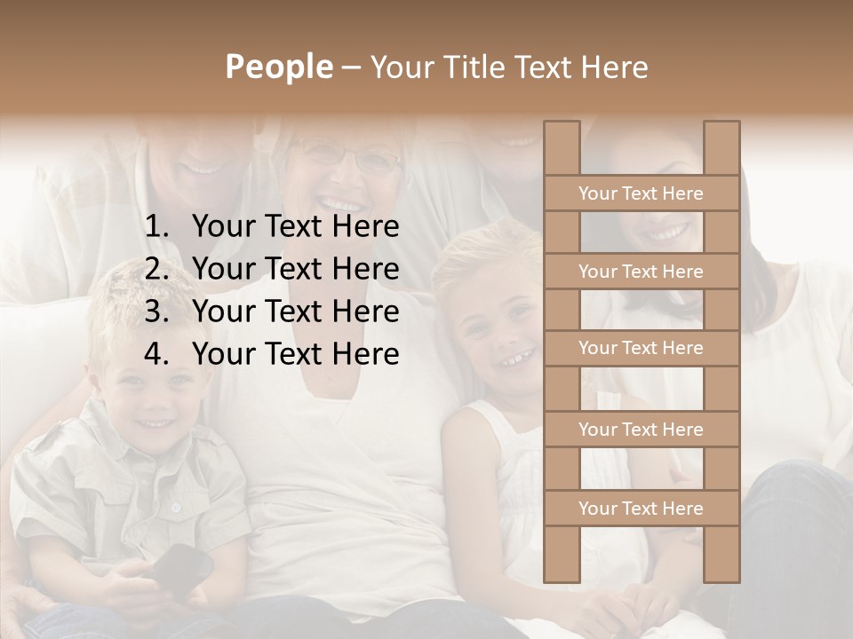 Caregiver Holding Hands Assist PowerPoint Template