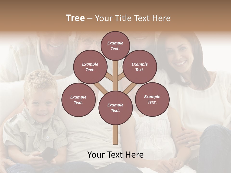 Caregiver Holding Hands Assist PowerPoint Template