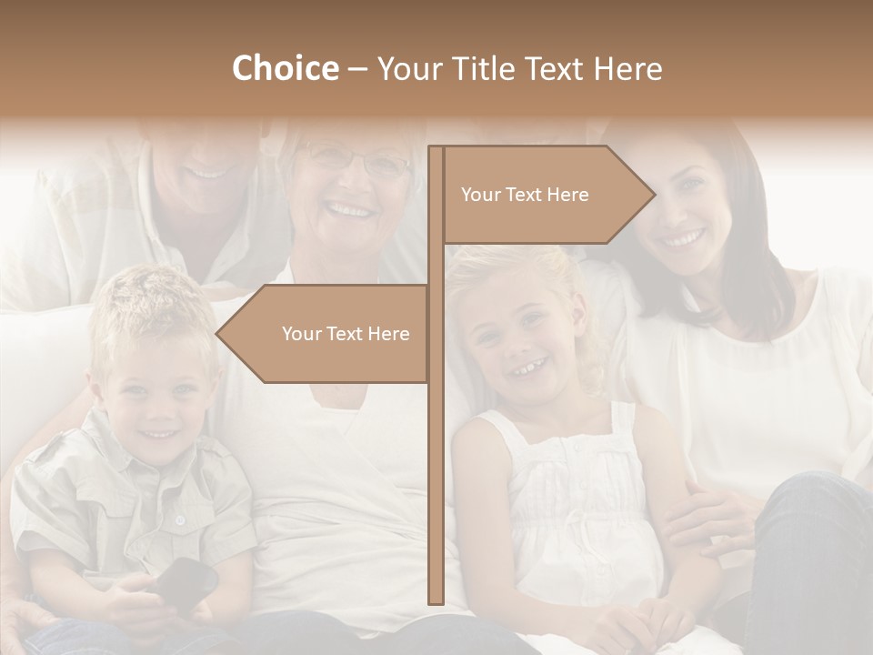 Caregiver Holding Hands Assist PowerPoint Template