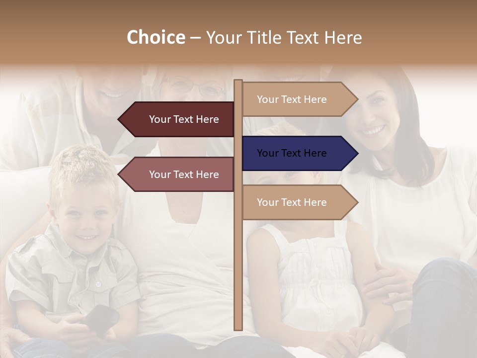 Caregiver Holding Hands Assist PowerPoint Template