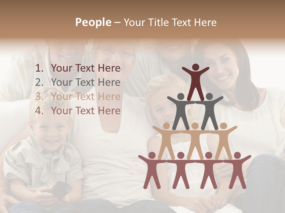 Caregiver Holding Hands Assist PowerPoint Template