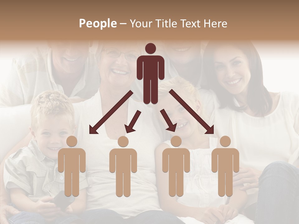 Caregiver Holding Hands Assist PowerPoint Template